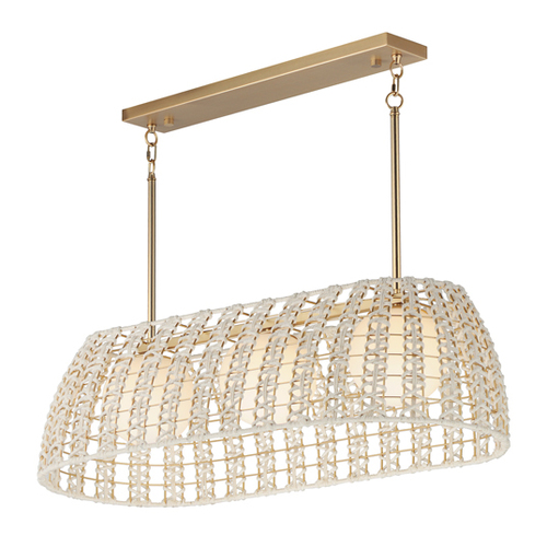 Maxim Lighting Macrame 43.75-Inch Linear Pendant in Gold by Maxim Lighting 22483SWGLD