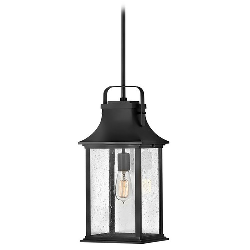 Hinkley Grant 19.75-Inch Textured Black Outdoor Hanging Light by Hinkley Lighting 2392TK