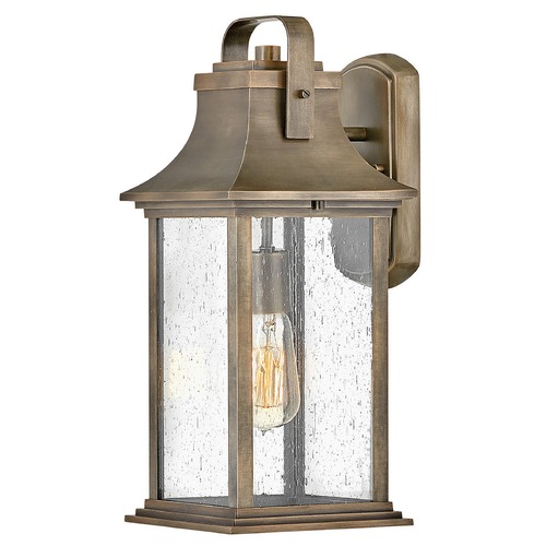 Hinkley Grant 16.75-Inch Burnished Bronze Outdoor Wall Light by Hinkley Lighting 2394BU