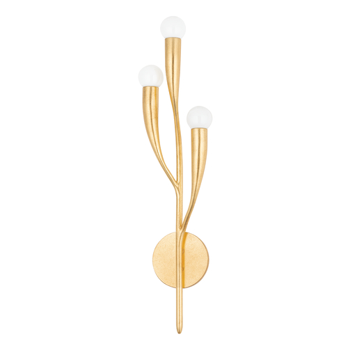Hudson Valley Lighting Labra 24.50-Inch Sconce in Vintage Gold Leaf by Hudson Valley Lighting 9603-VGL