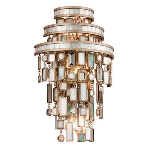 Corbett Lighting Corbett Lighting Dolcetti Champagne Leaf Sconce 142-13-CPL