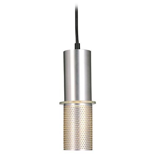 George Kovacs Lighting Larry Mini Pendant in Satin Aluminum by George Kovacs P9451-2-614