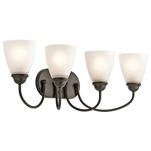 Kichler Lighting Jolie 28-Inch Vanity Light in Olde Bronze by Kichler Lighting 45640OZ
