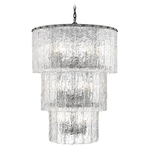 Z-Lite Z-Lite Glacier Matte Black Chandelier 1943-36MB