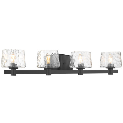Minka Lavery Minka Lavery Drysdale Coal Black Bathroom Light 2234-66A