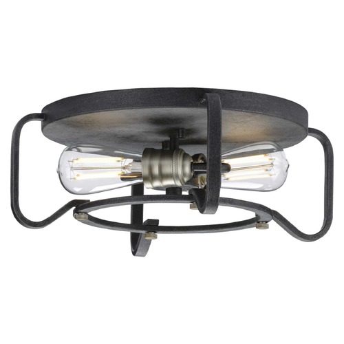 Progress Lighting Foster Gilded Iron Flush Mount by Progress Lighting P350116-071