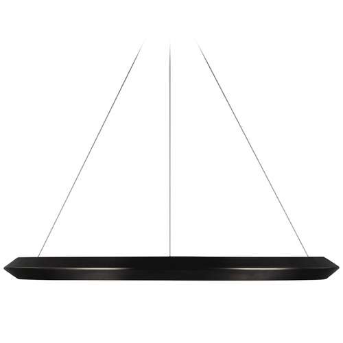 Visual Comfort Signature Collection Peter Bristol Encircle 28-Inch Chandelier in Bronze by Visual Comfort Signature PB5150BZ