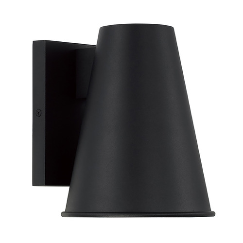 Capital Lighting Yardley Small Outdoor Wall Light in Black by Capital Lighting 955111BK