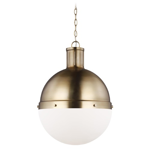 Visual Comfort Studio Collection Hanks Large Satin Brass Pendant by Visual Comfort Studio 6677101-848