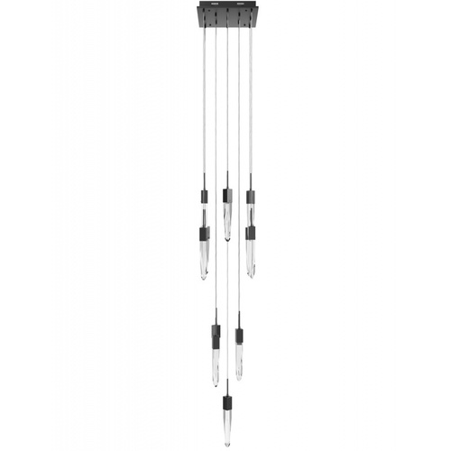 Avenue Lighting Avenue Lighting Original Aspen Dark Bronze LED Multi-Light Pendant with Rectangle Shade HF1905-13-AP-DBZ-C