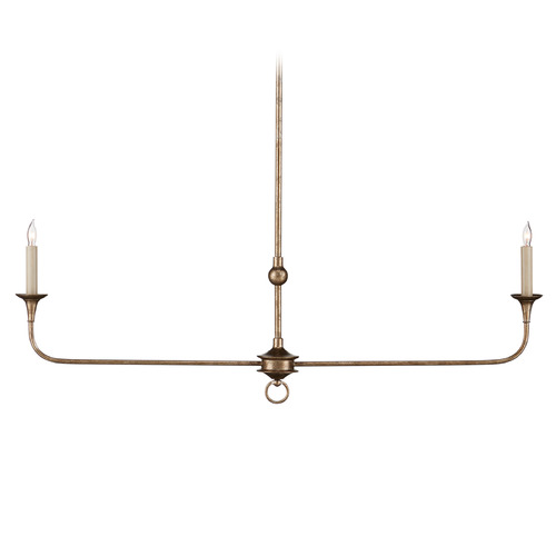 Currey and Company Lighting Currey and Company Nottaway Pyrite Bronze Island Light 9000-1128