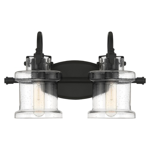 Quoizel Lighting Danbury 16.25-Inch Bath Light in Earth Black by Quoizel Lighting DNY8602EK