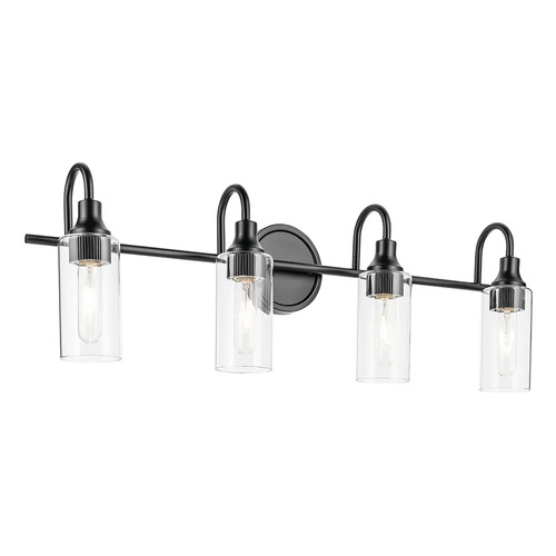 Kichler Lighting Kavi 4-Light Bath Light in Black by Kichler Lighting  55212BK