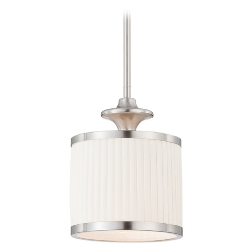 Nuvo Lighting Candice Brushed Nickel Mini Pendant by Nuvo Lighting 60/4738