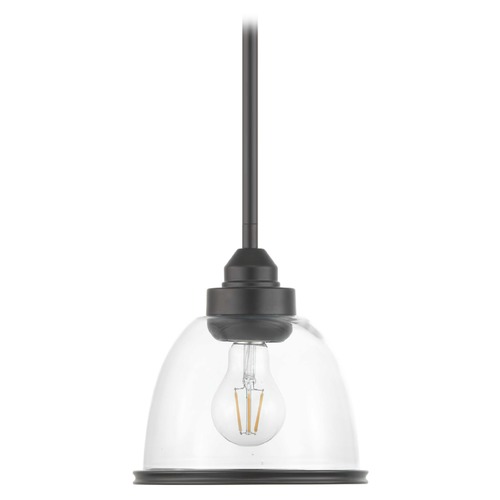 Progress Lighting Saluda Antique Bronze Mini Pendant by Progress Lighting P500137-020