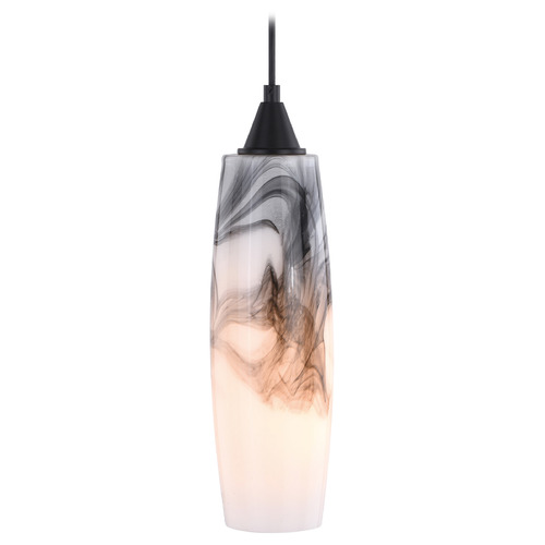 Vaxcel Lighting Vaxcel Lighting Milano Oil Rubbed Bronze Mini-Pendant Light with Oblong Shade P0327