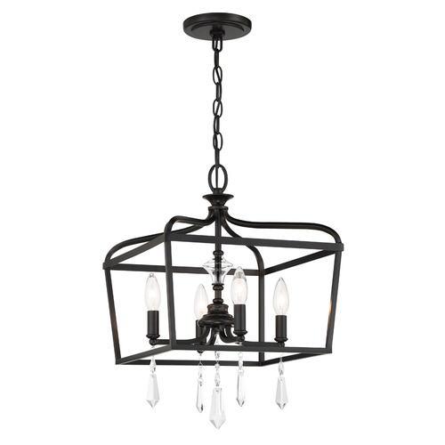 Minka Lavery Laurel Estate 14-Inch Convertible Pendant in Coal by Minka Lavery 4447-66A