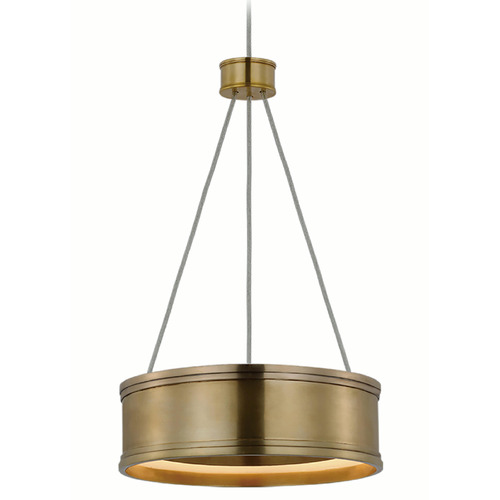 Visual Comfort Signature Collection Chapman & Myers Connery Pendant in Brass by Visual Comfort Signature CHC1610AB