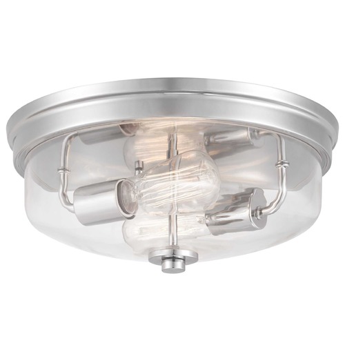 Progress Lighting Blakely Polished Nickel Flush Mount by Progress Lighting P350121-104