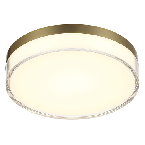 Minka Lavery Vantage 7-Inch LED Flush Mount in Ashen Brass by Minka Lavery 749-2-787-L