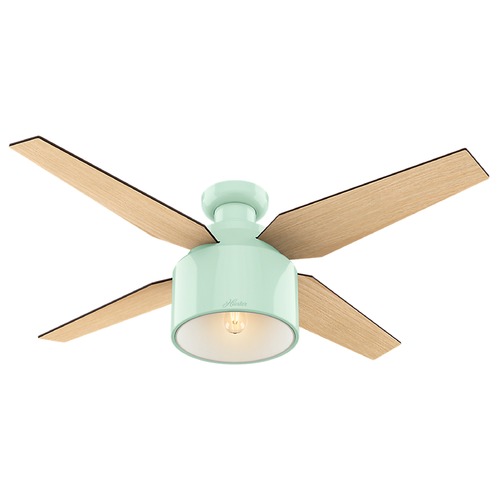 Hunter Fan Company Cranbrook 52-Inch Low Profile Fan in Mint by Hunter Fan Company 59260