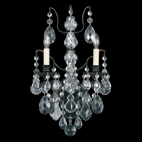 Schonbek Lighting Schonbek Worldwide Lighting Bordeaux Heirloom Bronze Sconce 5766-76H