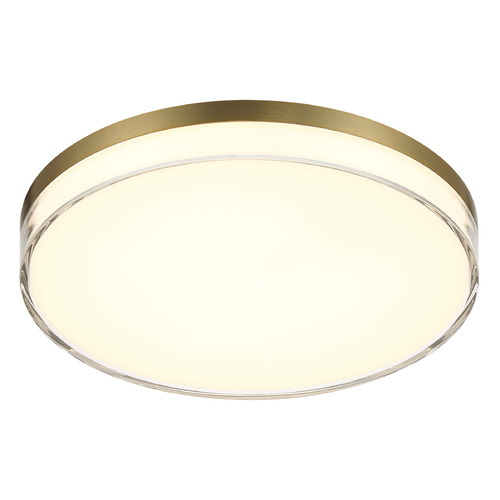 Minka Lavery Vantage 11-Inch LED Flush Mount in Ashen Brass by Minka Lavery 759-2-787-L