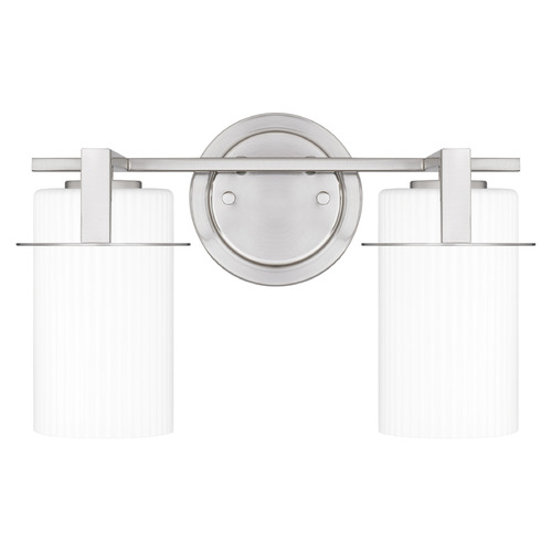 Quoizel Lighting Quoizel Lighting Seymour Brushed Nickel Bathroom Light SEY8614BN
