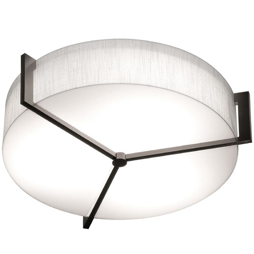 AFX Lighting Afx Lighting Apex Espresso LED Flushmount Light APF1524LAJUDES-LW-MSBB