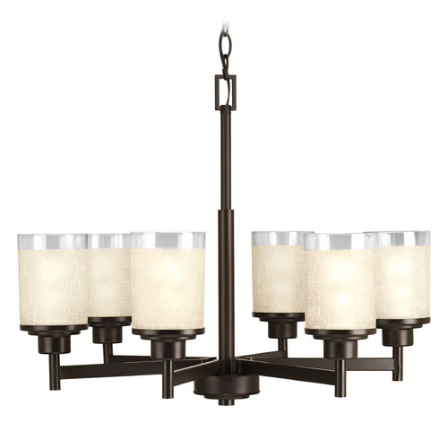 Progress Lighting Alexa Antique Bronze Chandelier by Progress Lighting P4758-20