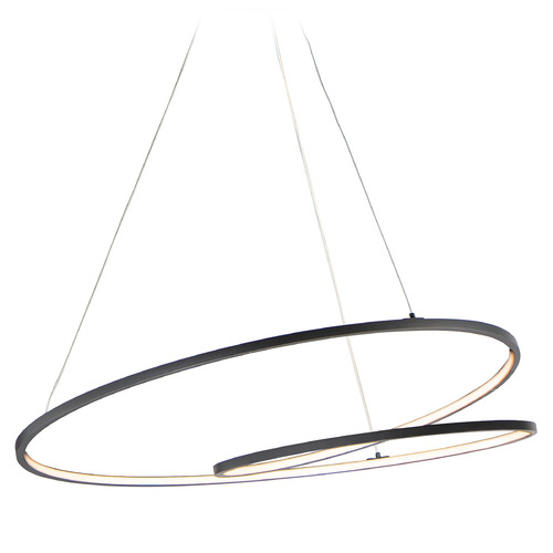 ET2 Lighting Cycle 31.50-Inch LED Pendant in Black by ET2 Lighting E21327-BK
