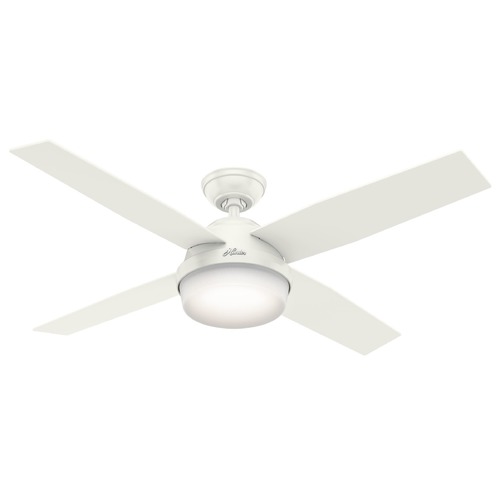 Hunter Fan Company Dempsey Fresh White LED Ceiling Fan by Hunter Fan Company 59252