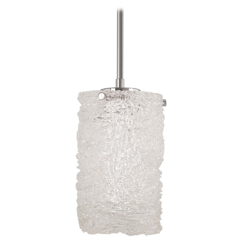 George Kovacs Lighting Forest Ice LED Bathroom Light in Chrome by George Kovacs P1380-077-L