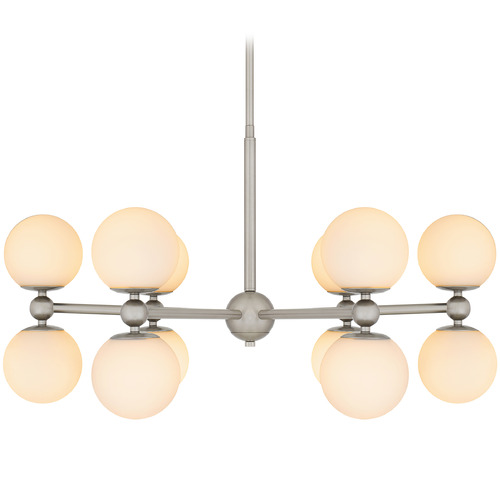 Quoizel Lighting Quoizel Lighting Elser Brushed Nickel Chandelier PCELS5031BN