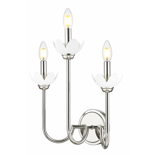 Z-Lite Z-Lite Allistair Polished Nickel Sconce 352-3S-PN