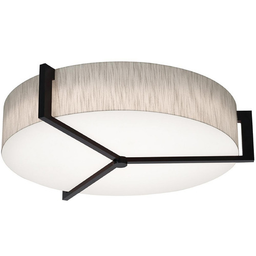 AFX Lighting Afx Lighting Apex Espresso LED Flushmount Light APF2432L5AJUDES-JT-MS