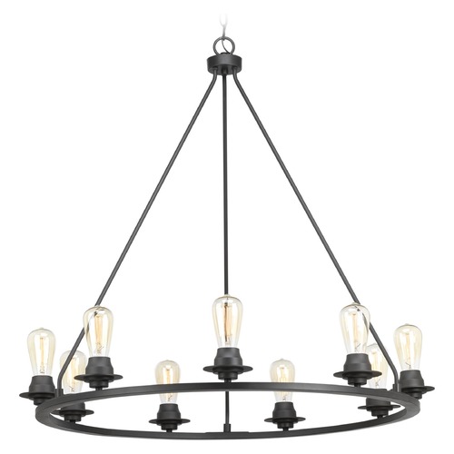 Progress Lighting Debut Graphite Chandelier by Progress Lighting P400016-143