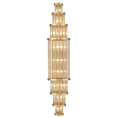 Avenue Lighting Waldorf 50-Inch High Antique Brass Sconce by Avenue Lighting HF1923-AB