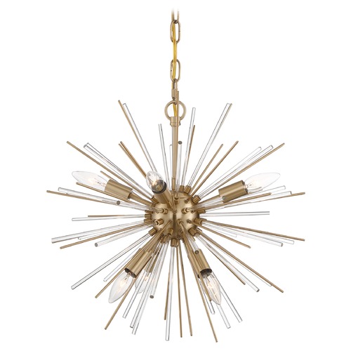Nuvo Lighting Cirrus Vintage Brass Chandelier by Nuvo Lighting 60/6992
