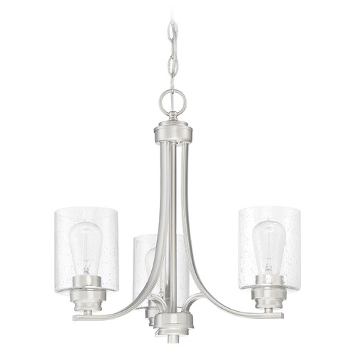 Craftmade Lighting Bolden Brushed Polished Nickel Chandelier by Craftmade Lighting 50523-BNK