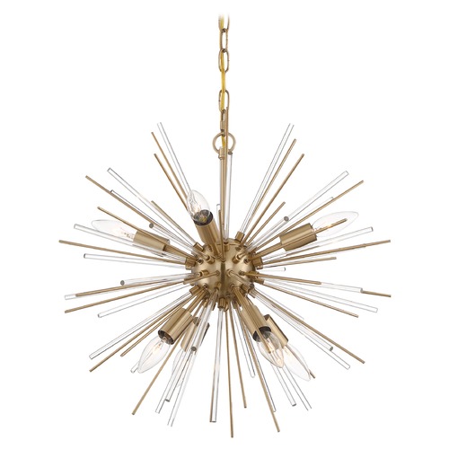 Nuvo Lighting Cirrus Vintage Brass Chandelier by Nuvo Lighting 60/6994