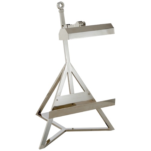 Visual Comfort Signature Collection Alexa Hampton Estelle Display Lamp in Nickel by Visual Comfort Signature AH3500PN