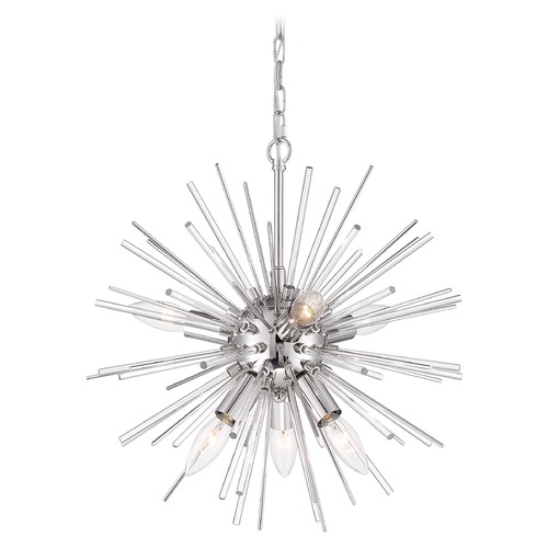 Nuvo Lighting Cirrus Polished Nickel Chandelier by Nuvo Lighting 60/6993
