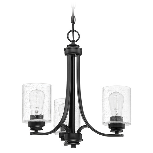 Craftmade Lighting Bolden Flat Black Chandelier by Craftmade Lighting 50523-FB