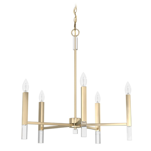 Hunter Fan Company Hunter Fan Company Sunjai Alturas Gold Chandelier 19523