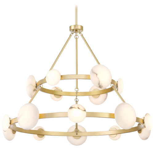 Minka Lavery Zill 16-Light LED Chandelier in Lily Gold by Minka Lavery 3599-864-L