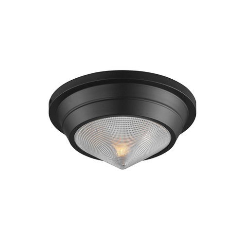 Maxim Lighting Hargreaves 10-Inch Flush Mount in Black by Maxim Lighting 10390PRBK