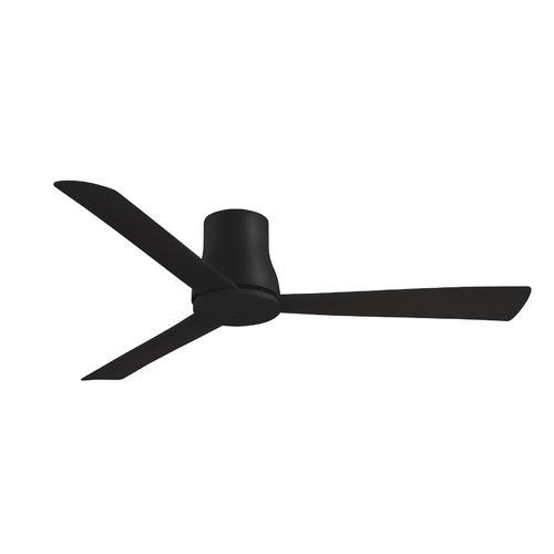 Minka Aire Simple Flush 52-Inch Outdoor Ceiling Fan in Coal Black by Minka Aire F873-CL