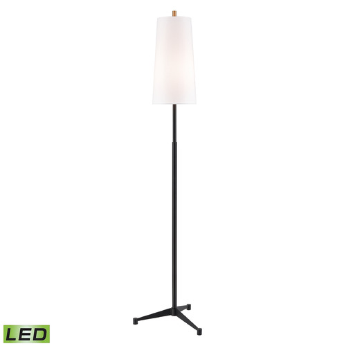 Elk Lighting Elk Lighting Matthias Matte Black LED Floor Lamp with Conical Shade H0019-11064-LED