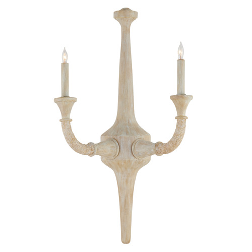 Currey and Company Lighting Currey and Company Tom Caldwell Aleister Sandstone Sconce 5000-0246
